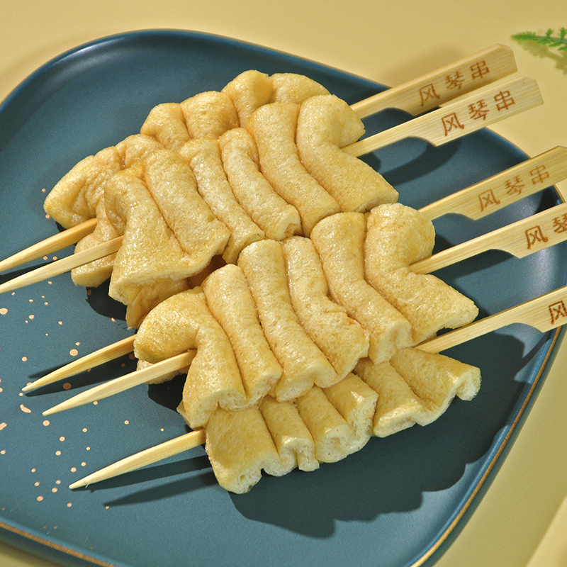 wave dried Tofu Skewers