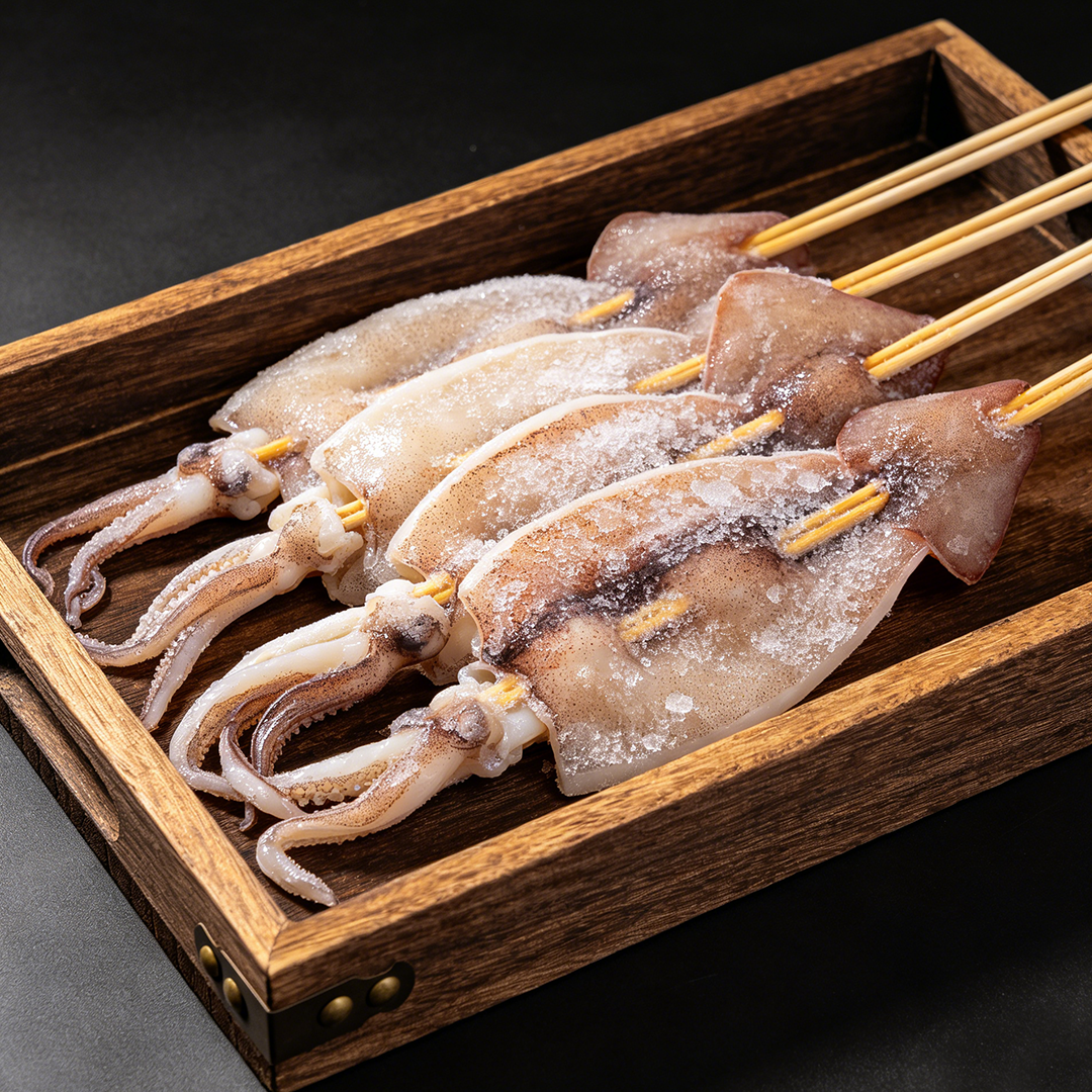 Frozen Squid skewer